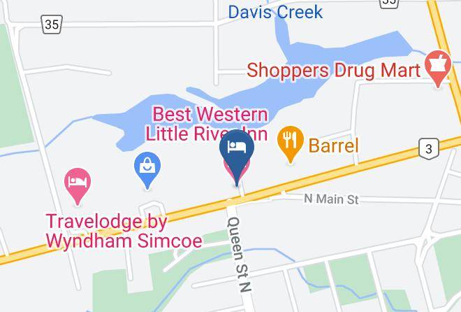 Haldimand Norfolk - Best Western Little River Inn Maps