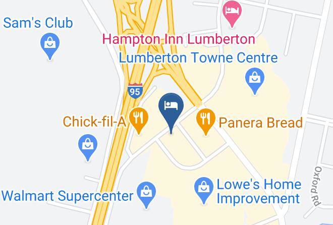 Robeson - Best Western Lumberton Maps