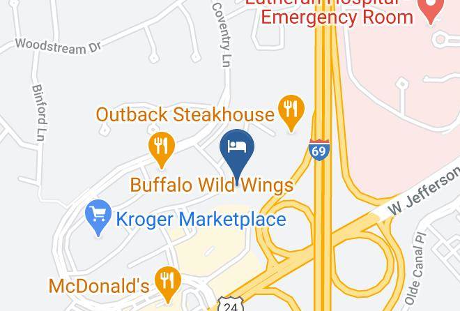 Allen - Best Western Luxbury Inn Fort Wayne Maps