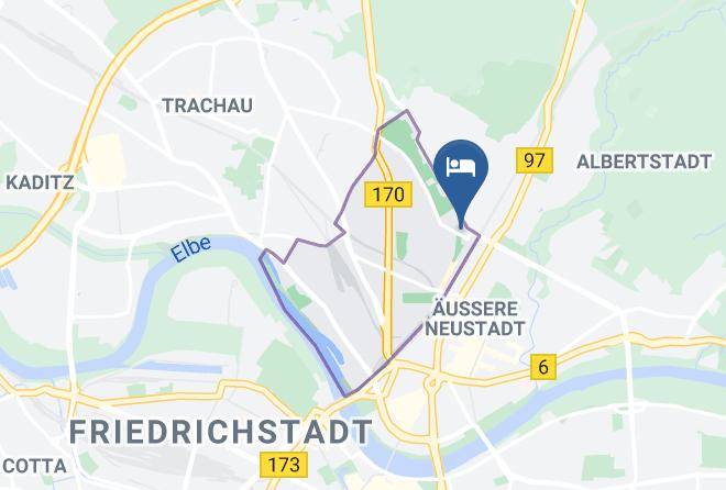 Dresden - Best Western Macrander Hotel Dresden Maps