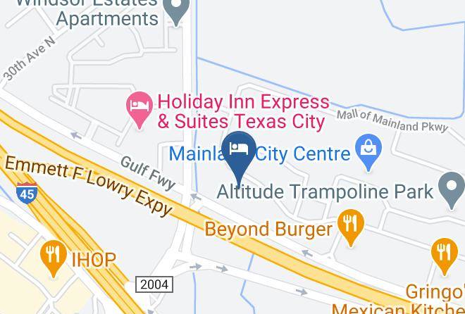 Galveston - Best Western Mainland Inn & Suites Maps
