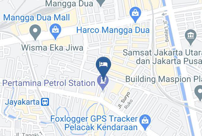 Central Jakarta - Best Western Mangga Dua Hotel & Residence Maps