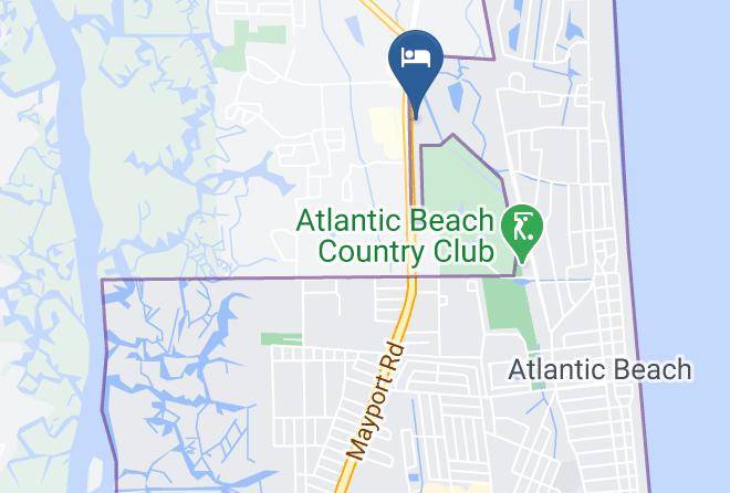Duval - Best Western Mayport Inn & Suites Maps