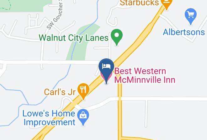 Yamhill - Best Western Mcminnville Inn Maps