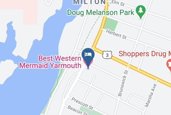 Yarmouth - Best Western Mermaid Yarmouth Maps