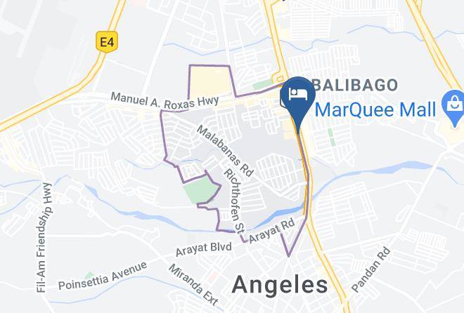 Pampanga - Best Western Metro Clark Maps