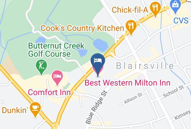 Union - Best Western Milton Inn Maps