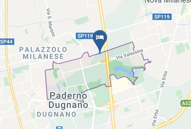Milan - Best Western Mirage Hotel Fiera Maps