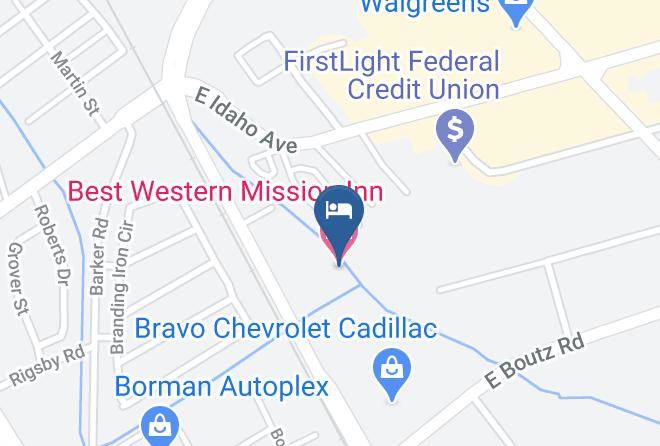 Dona Ana - Best Western Mission Inn Maps
