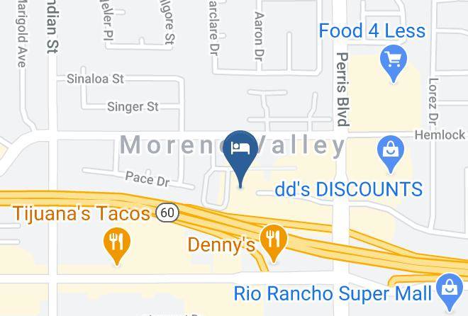 Riverside - Best Western Moreno Hotel & Suites Maps