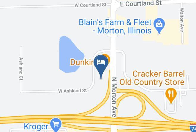 Tazewell - Best Western Morton Inn Maps