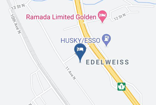 Columbia Shuswap - Best Western Mountainview Inn Maps