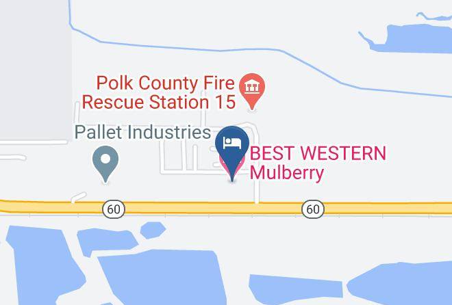 Polk - Best Western Mulberry Hotel Maps