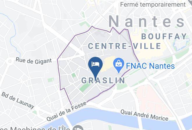Loire Atlantique - Best Western Nantes Hotel Graslin Maps