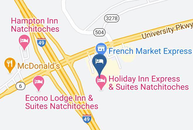 Natchitoches Par - Best Western Natchitoches Inn Maps