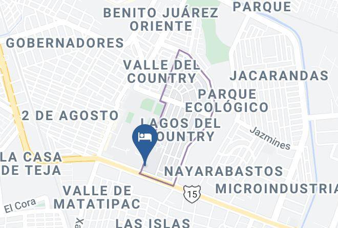 Tepic - Nk Hotel Nekie Tepic Maps