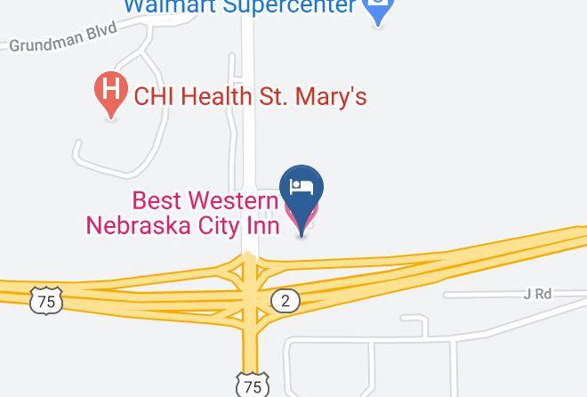 Otoe - Best Western Nebraska City Inn Maps