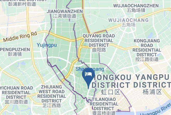 Hongkou District - Best Western New Century Maps