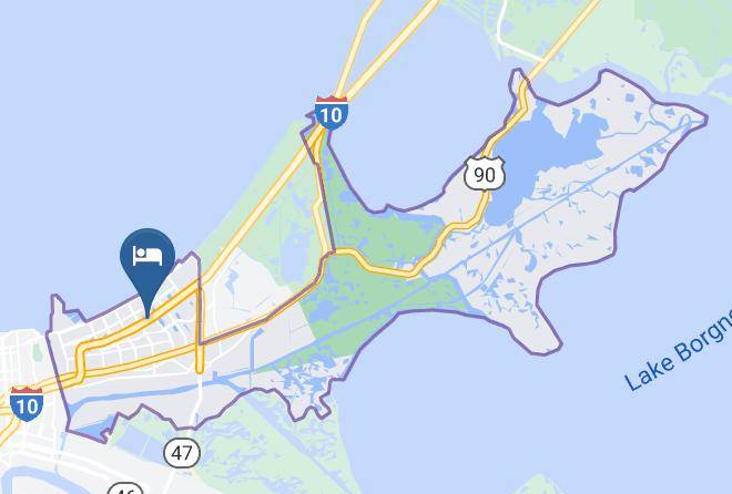 Orleans Par - Best Western New Orleans East Maps