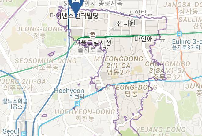 Junggu - Best Western New Seoul Hotel Maps