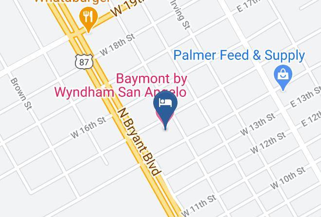 Tom Green - Best Western North Bryant Inn Maps