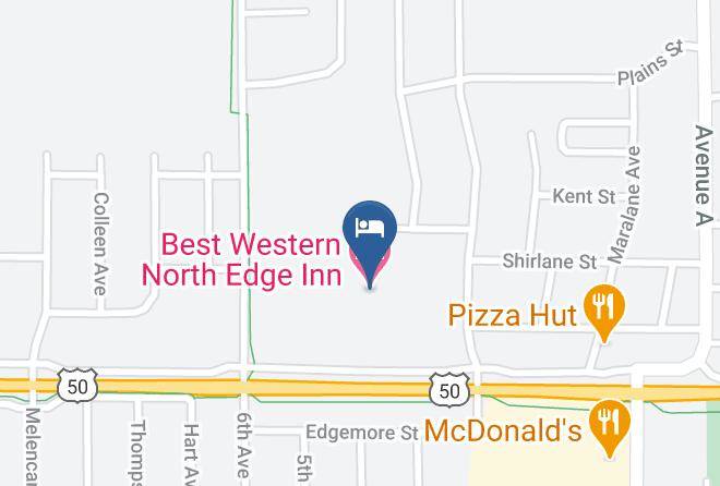 Ford - Best Western North Edge Inn Maps