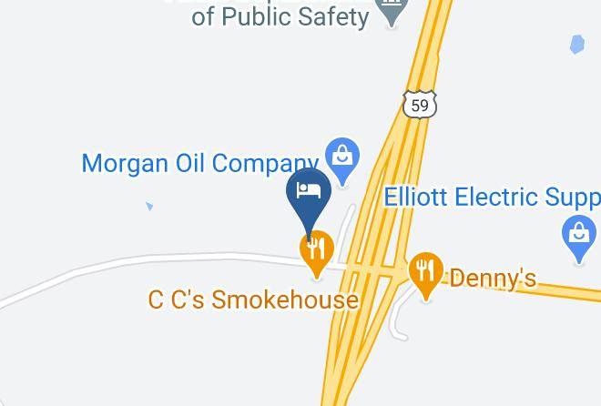 Nacogdoches - Best Western Northpark Inn Maps