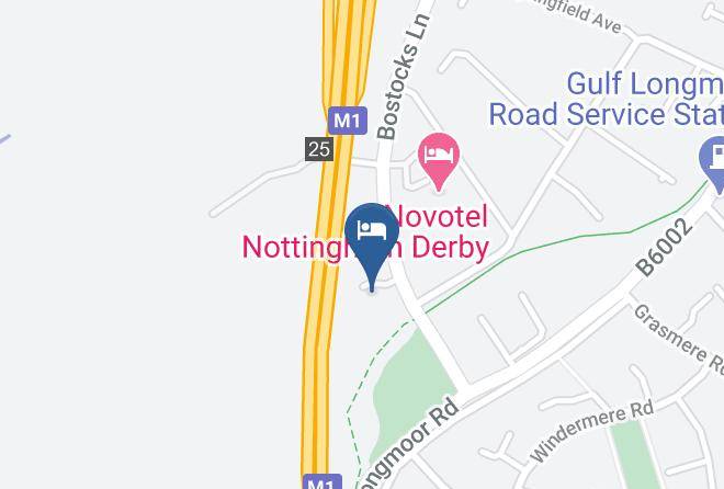 Derbyshire - Best Western Nottingham Derby Maps