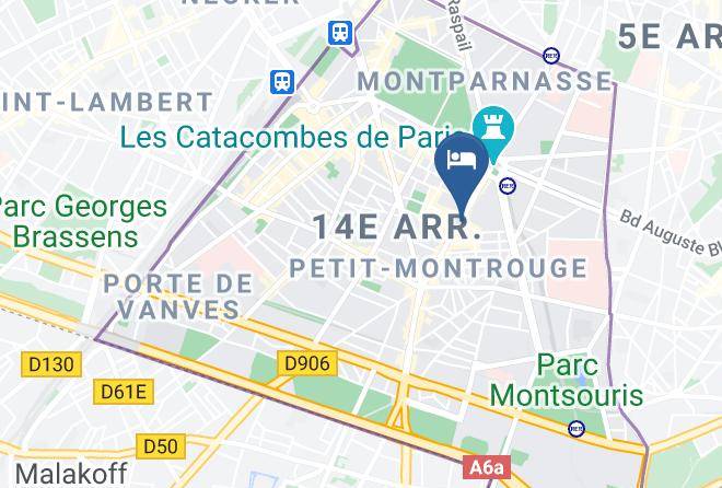 Paris - Best Western Nouvel Orleans Montparnasse Maps