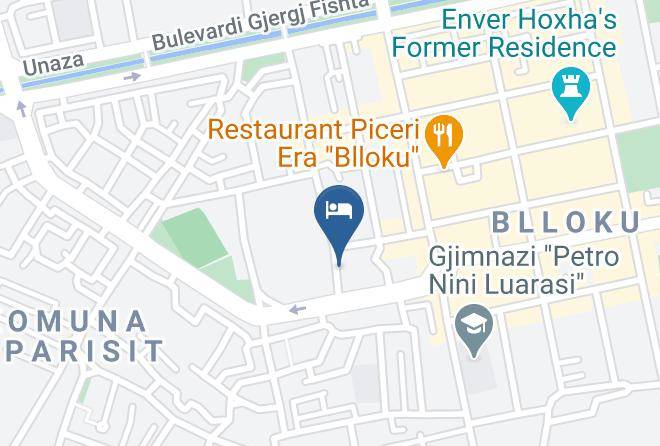 Tirana - Nov Hotel Maps