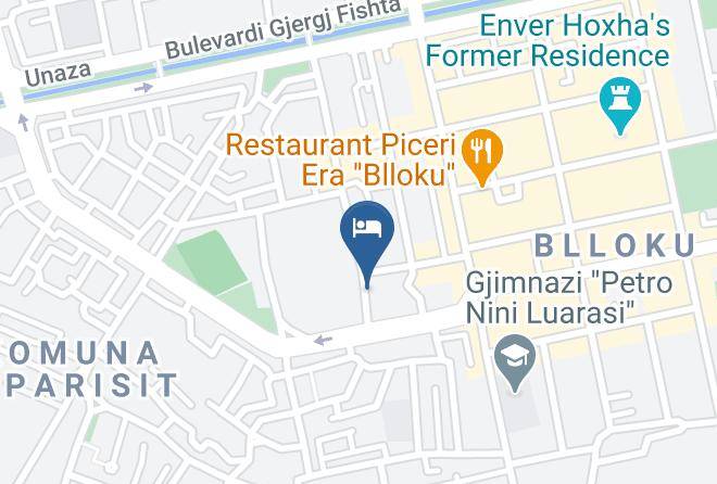 Tirana - Best Western Nov Hotel Maps