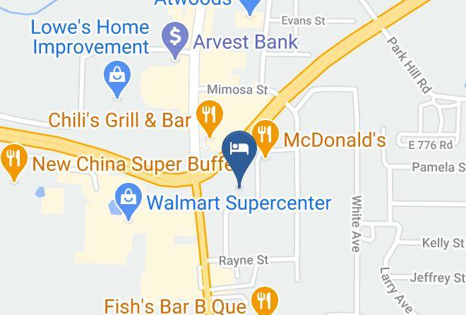Cherokee - Best Western Nsu Inn Maps