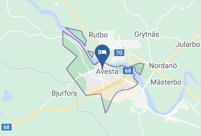 Avesta - Best Western Nya Star Hotel Maps