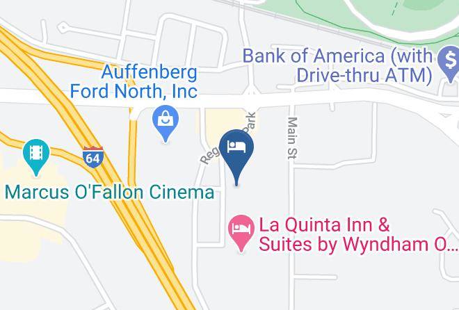 St Clair - Rodeway Inn & Suites Ofallon Maps