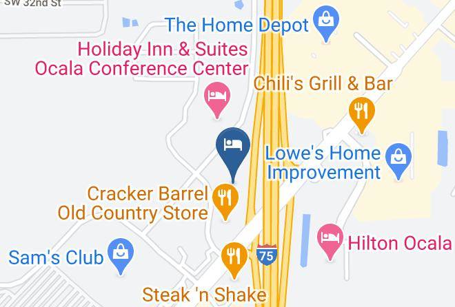 Marion - Best Western Ocala Park Centre Maps