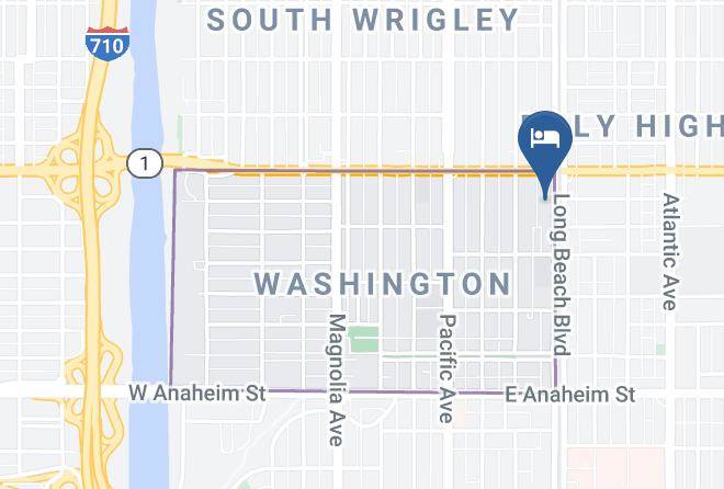 Los Angeles - Best Western Of Long Beach Maps