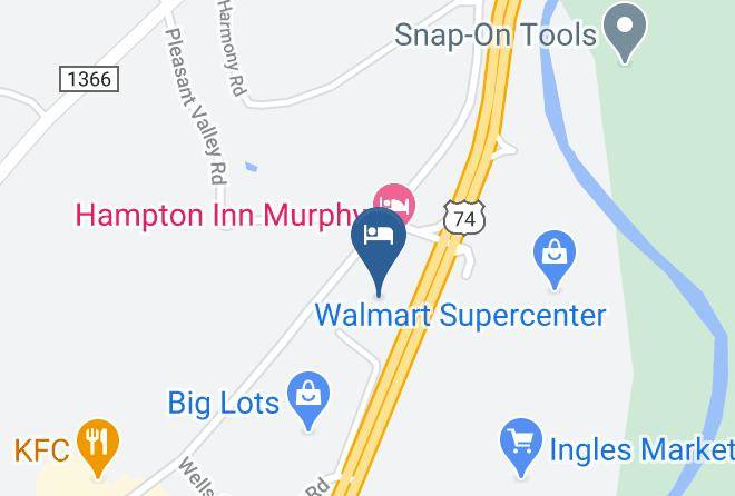 Cherokee - Best Western Of Murphy Maps