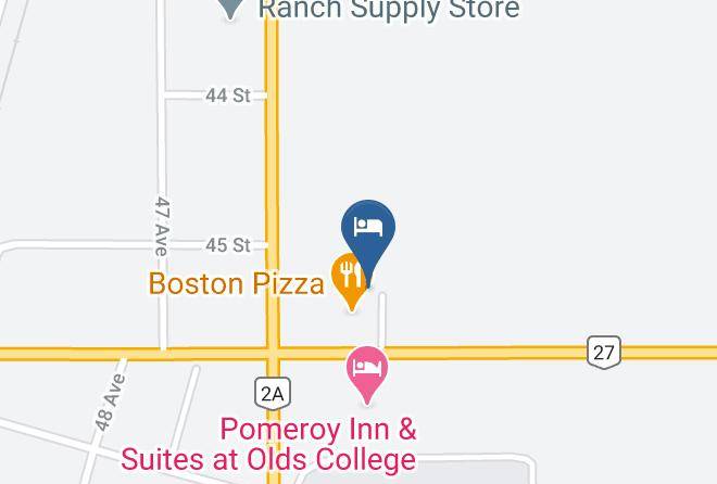 Division 6 - Best Western Of Olds Maps