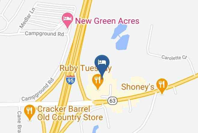 Colleton - Best Western Of Walterboro Maps
