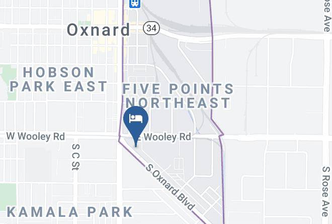Ventura - Best Western Oxnard Inn Maps