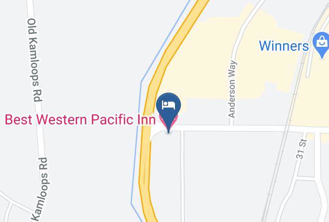 North Okanagan - Best Western Pacific Inn Maps