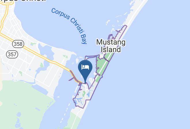 Nueces - Best Western Padre Island Maps