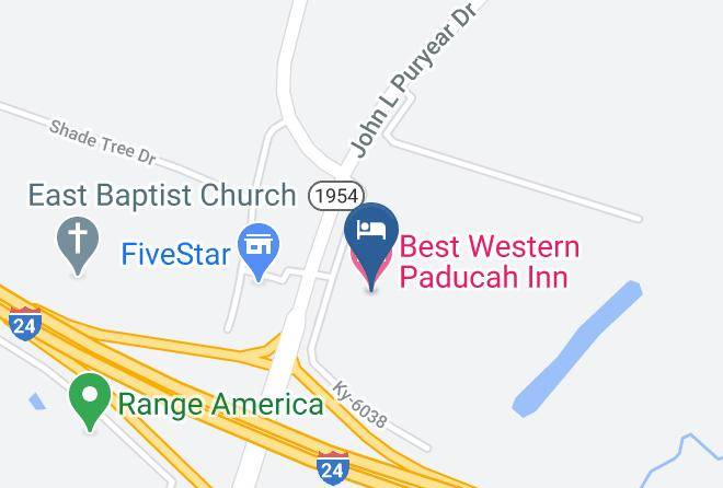 Mccracken - Best Western Paducah Inn Maps