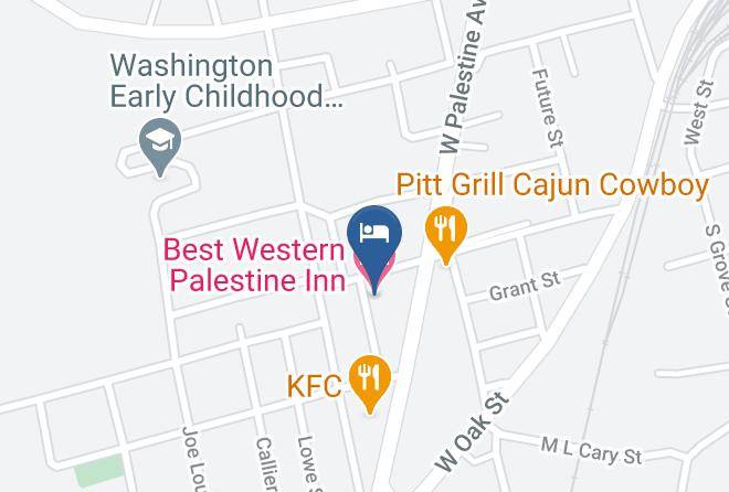 Anderson - Best Western Palestine Inn Maps