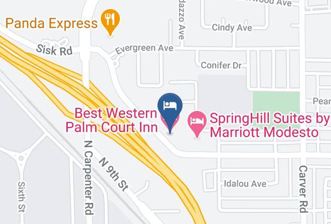 Stanislaus - Best Western Palm Court Inn Maps