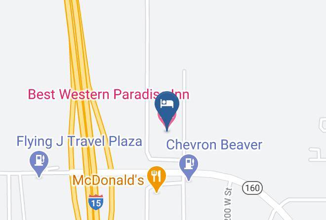 Beaver - Best Western Paradise Inn Beaver Maps