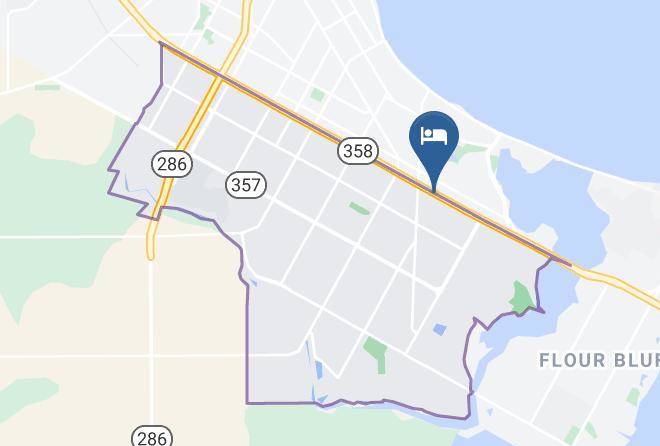 Nueces - Best Western Paradise Inn Maps