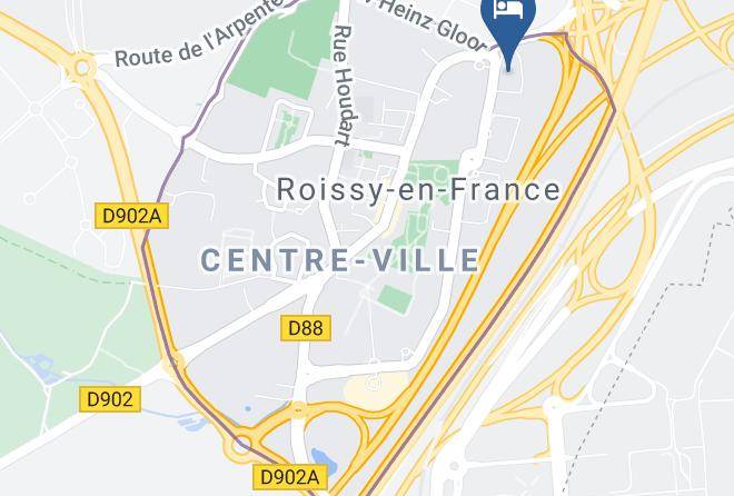 Val D Oise - Best Western Paris Cdg Airport Maps