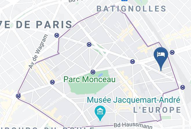 Paris - Best Western Paris Gare Saint Lazare Maps