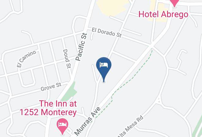 Monterey - Best Western Park Crest Inn Maps